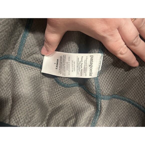 Patagonia Classic Retro-X Deep Pile Fleece Jacket Green Size L - Picture 13 of 16